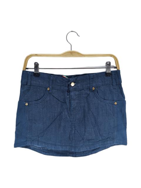Designer - Met Injeans Mini Skirt