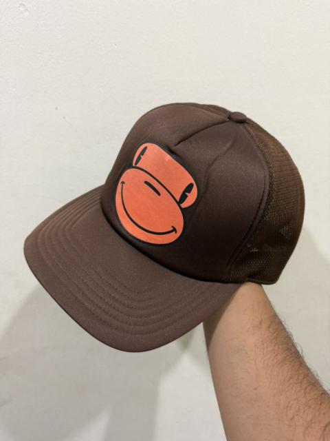 A BATHING APE® VTG Bape Milo Travis Brown Mesh Cap