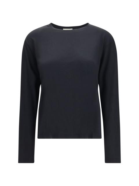 TOTEME Toteme Long-sleeve Cotton T-shirt Black