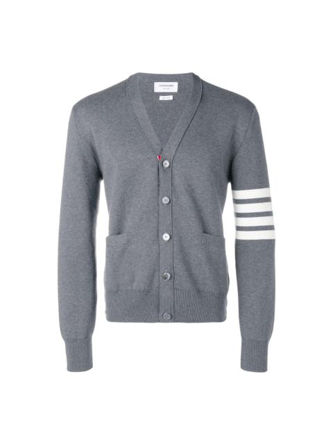 Thom Browne Milano Stitch V Neck Cardigan