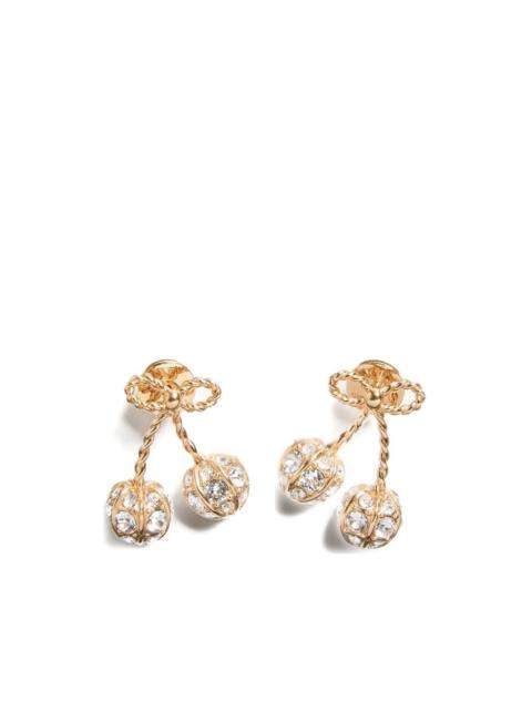 Valentino Cherryfic Swarovski® crystal-embellished earrings