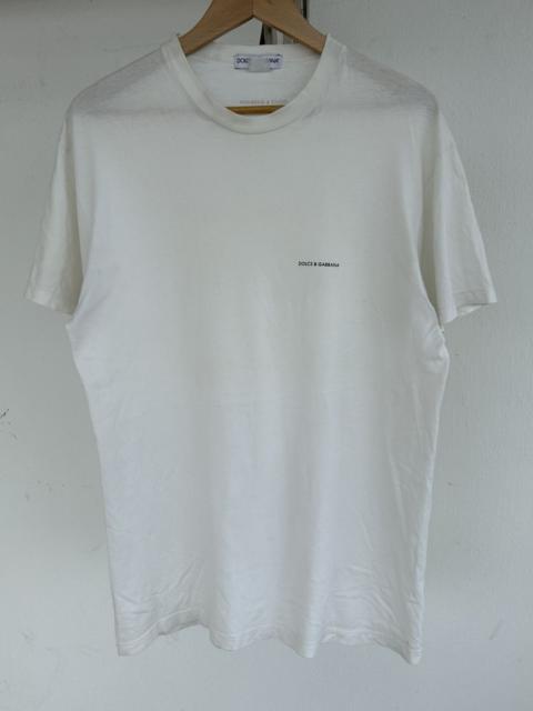 Dolce & Gabbana Vintage D&G Plain White T