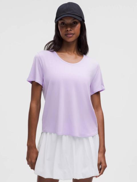 lululemon Modal-Silk Twist-Back Short-Sleeve Shirt