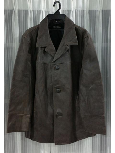 Other Designers Vintage - MARLBORO Leather Jacket