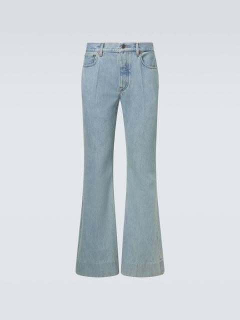 Valentino Logo flared jeans