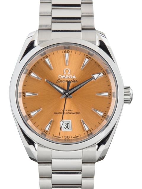 OMEGA Pre-Owned Omega Seamaster Aqua Terra Shades Saffron Dial