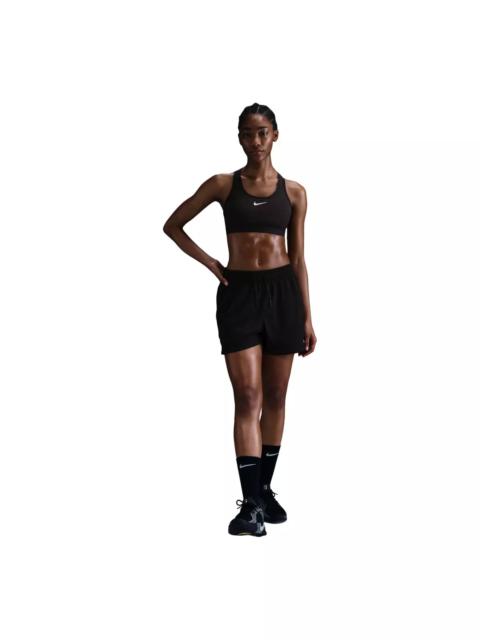 Nike Women's Essential Dri-FIT Mesh Basketball Shorts-Black