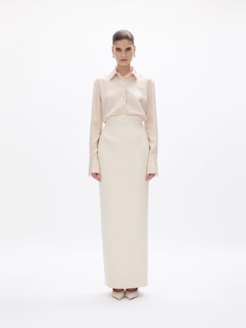 RACHEL GILBERT SERGIO COLUMN SKIRT