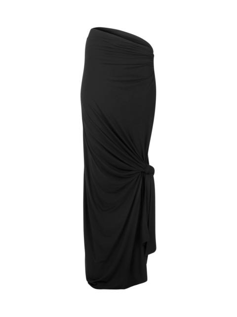 entire studios LUMIERE SCARF SKIRT SOOT