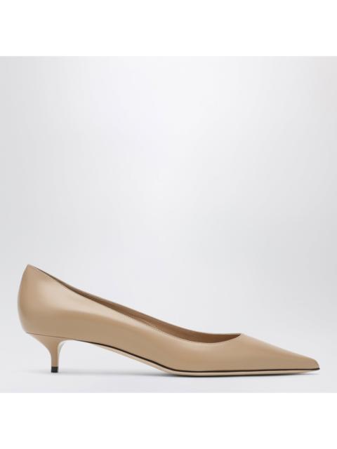 JIMMY CHOO Jimmy Choo Amelia 35 Pumps In Chai Beige Leather Women