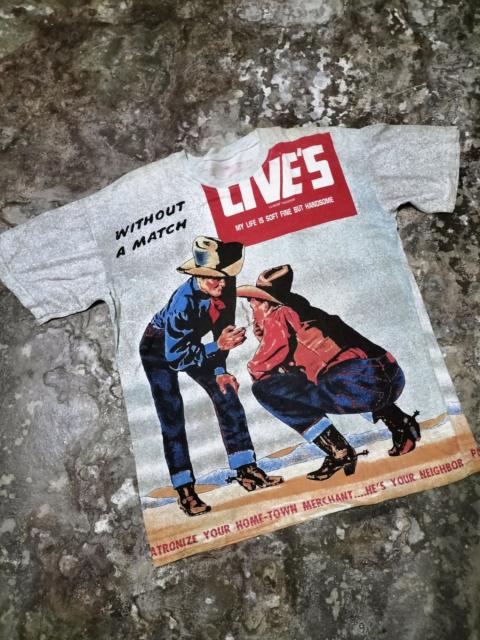 Levi's Vintage Levis Big E Over print Cowboy Logo very Rare