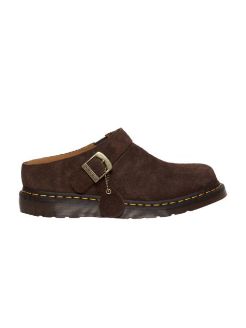 Dr. Martens Isham Desert Oasis Suede Mule 'Dark Brown'