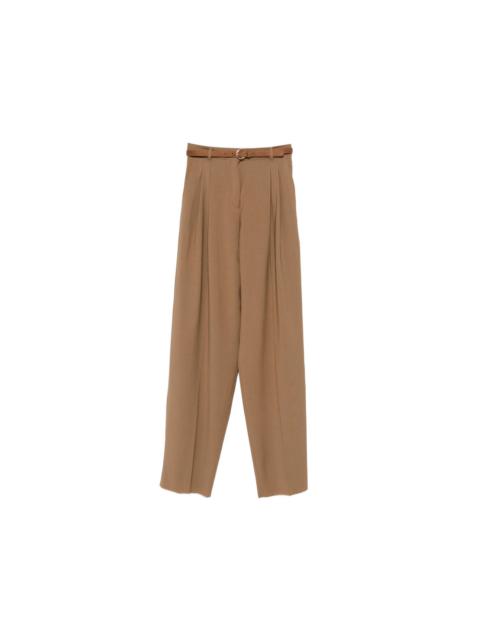Max Mara Studio Max Mara Studio Brown Trousers - Straight Trousers Women