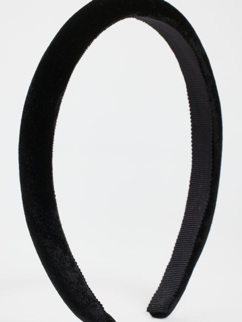 Jennifer Behr Tiana Headband In Velvet