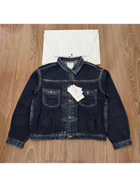 visvim VISVIM 24SS 101XX JKT DMGD MUD OD washed Denim jacket