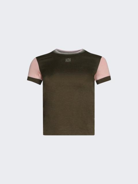 Loewe Small Fit Tee Khaki Green