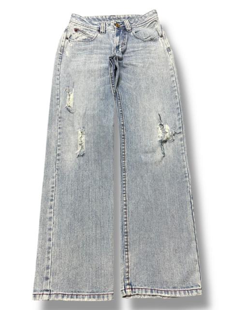 Other Designers Nylaus Baggy Fade Distressed Denim