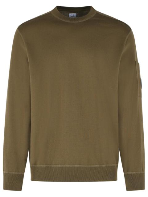 C.P. Company C.p. Company Green Cotton Sweater