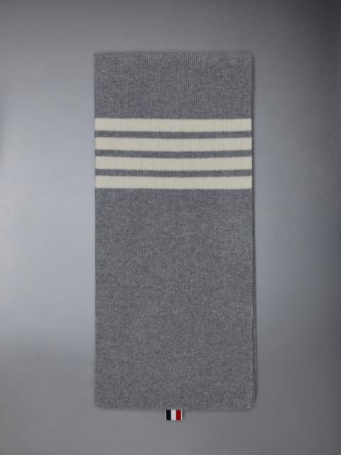 Thom Browne 4-Bar stripe scarf