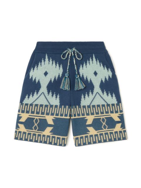 Alanui Cotton Piquet Icon Bermuda