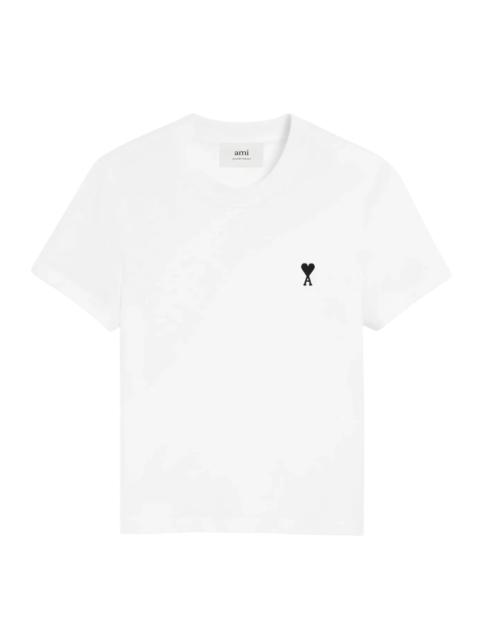 AMI Paris Black ADC Crop T-Shirt
