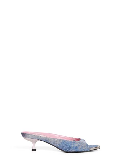 Diesel Diesel Women Blue Denim D-Diam's-Sa-40 Mules