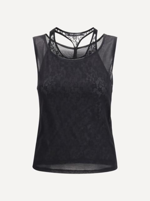 Our Legacy Swim Tank Top in stocking jersey