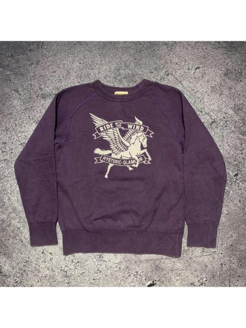 Hysteric Glamour Hysteric Glamour Ride With The Wind Sweatshirt Crewneck