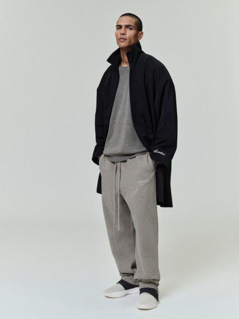 ESSENTIALS Sporty Nylon High Neck Jacket