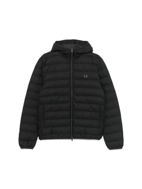 hooded padded jacket