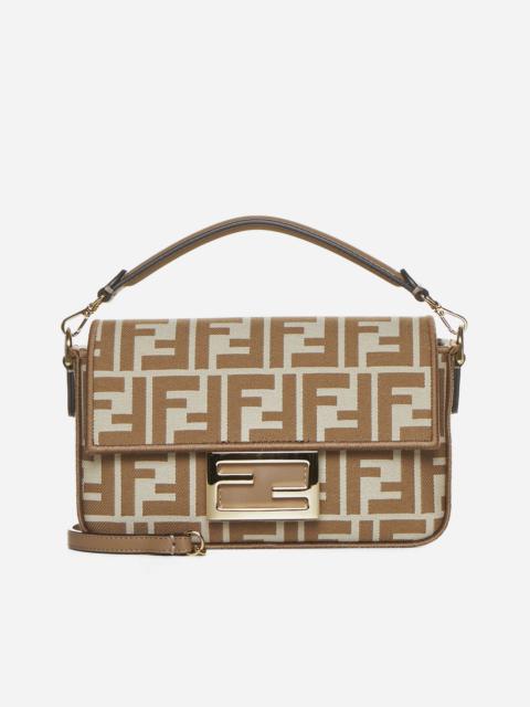 FENDI Baguette FF jacquard mini bag