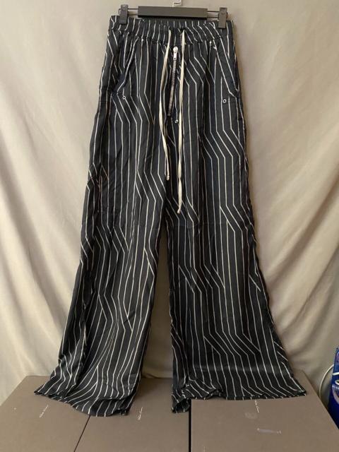 Rick Owens Rick Owens 23SS Striped Silk Wide-Leg Pants