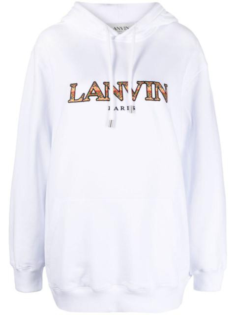 LANVIN CURB OVERSIZED FIT HOODIE CLOTHING