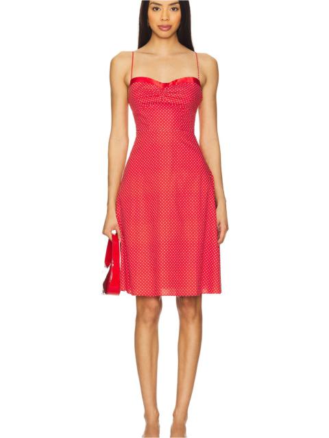 sacai Fabric Combo Dress | REVERSIBLE