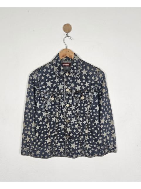 Hysteric Glamour Hysteric Glamour star pattern studded denim jacket