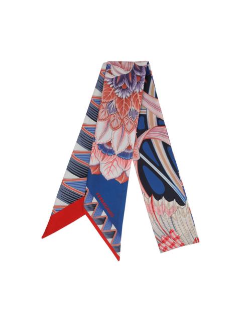 FERRAGAMO Ferragamo Women Flowers And Butterflies Print Silk Mini Bandeau