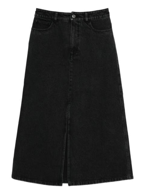 A.P.C. A.P.C. Women Georgia Denim Midi Skirt