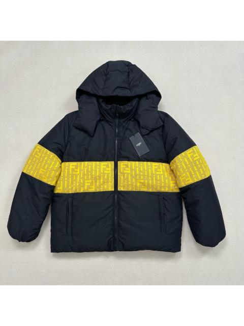 FENDI FENDI Reversible Down Jacket with Double F Design