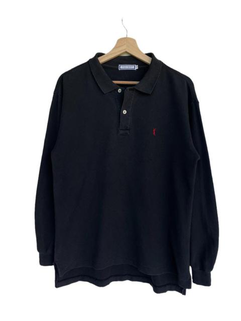 Other Designers Vintage90's Yves Saint Laurent Embroided Small Logo Polo