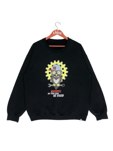 Other Designers Vintage - Vintage Owl Entity Be Your Own Be Fixed Sweatshirt Big Logo