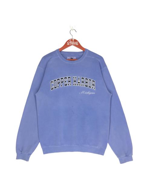 Other Designers Vintage - Vintage Copper Harbor Michigan Crewneck Sweatshirts