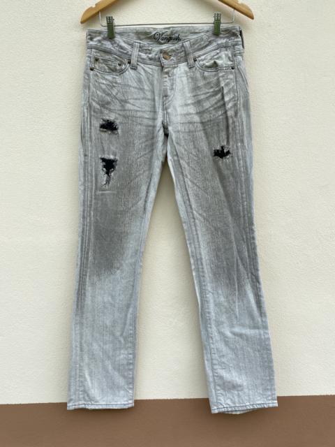 Other Designers Vanquish - VANQUISH Distressed Painter Jeans