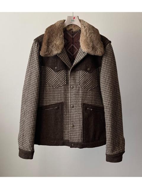 NUMBER (N)INE Number (N)ine AW02 Houndstooth Jacket