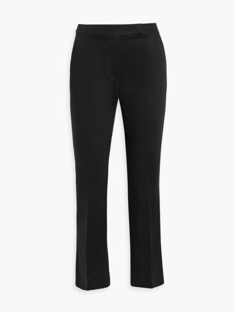 Max Mara Okra cotton-blend straight-leg pants