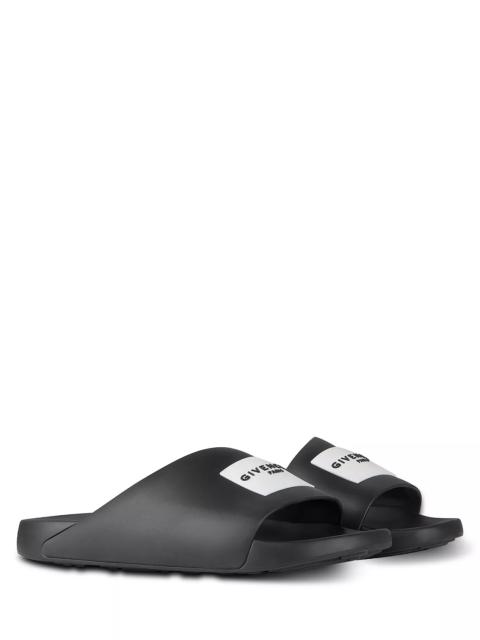 Givenchy Men's Label Slide Sandals