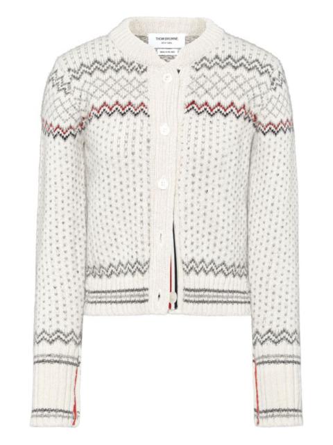 Thom Browne fair-isle cardigan