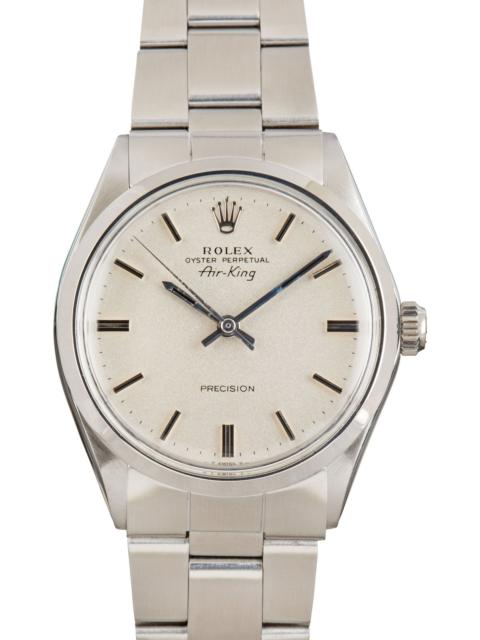 ROLEX Pre-Owned Rolex Air-King 5500 Silver