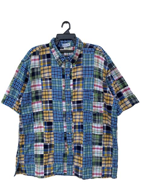 Other Designers Vintage - Vintage Kansai Jeans By Kansai Yamamoto Patchwork Shirt