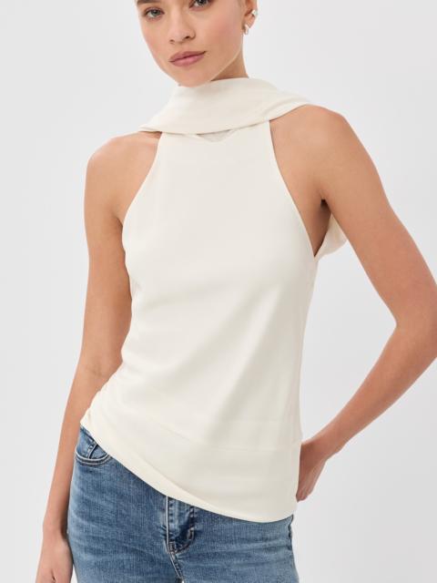 SIMKHAI Samira Satin Cape Top