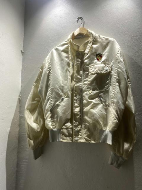 Other Designers Vintage Porsche Satin Jacket